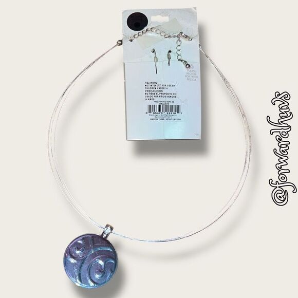 Bundle Sale 3 for $15 | Black and Silver Wire Necklace & Earring Set - Picture 6 of 7